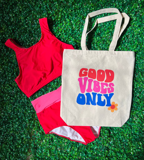 Good Vibes Only Tote Bag